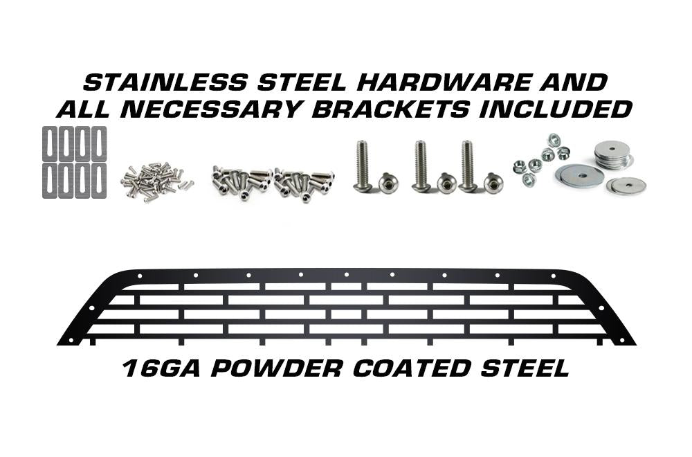 Toyota Tacoma Steel Grille ('16-'17) USN Logo - RacerX Customs