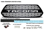 Toyota Tacoma Steel Grille ('16-'17) with TACOMA X-LITE - RacerX Customs