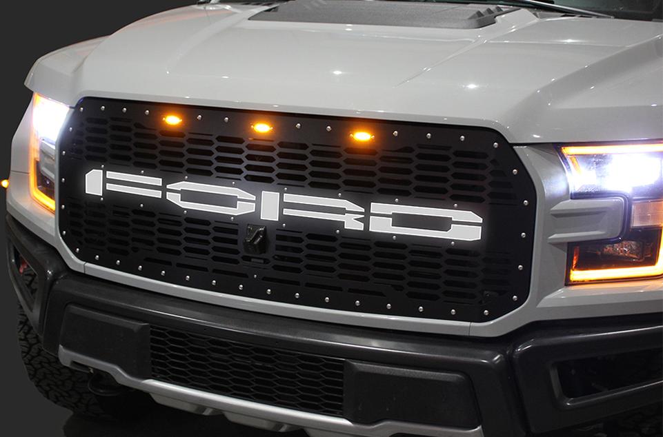 Ford Raptor LED Grille – RacerX Customs