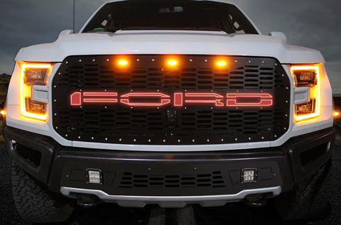 LED Lighted Grille for Ford Raptor – RacerX Customs