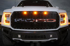 Ford Raptor Grille (2015-2019) USA-FORD Logo - RacerX Customs
