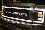 Custom Ford Super Duty Grille (2017-2019) LED, X-Lite - RacerX Customs