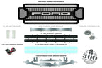 Custom Ford Super Duty Grille (2017-2019) LED, X-Lite - RacerX Customs