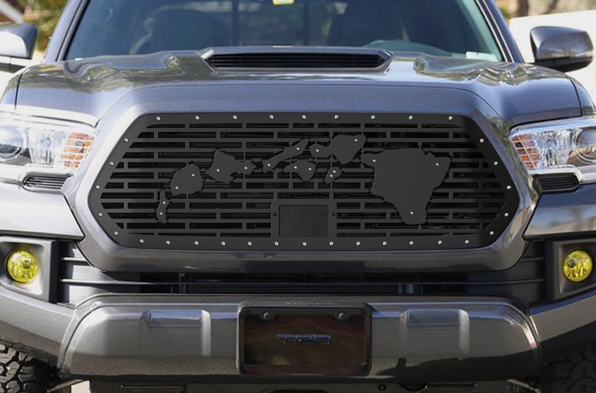 Toyota Tacoma Steel Grille  ('18-'23) - HAWAII