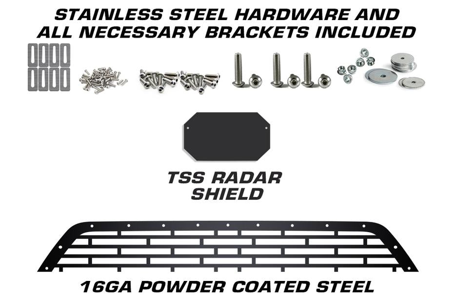 Toyota Tacoma Steel Grille with TOYOTA v2 (2018-2019) - RacerX Customs