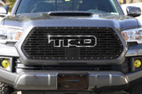 Toyota Tacoma Steel Grille with Stainless Steel Outlined TRD (2018-2019) - RacerX Customs