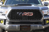Toyota Tacoma Steel Grille with USA-TRD Logo (2018-2019) - RacerX Customs