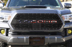 Toyota Tacoma Grille (2018-2019) with US FLAG TACOMA logo v3 - RacerX Customs