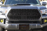 Toyota Tacoma Steel Grille with TACOMA Logo (2018-2019) - RacerX Customs