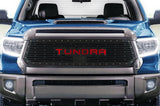 Toyota Tundra Grille (2018-2019) RED TUNDRA logo - RacerX Customs