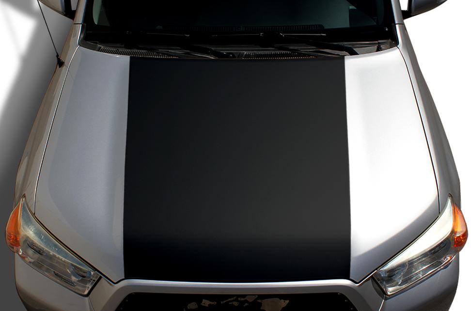 Toyota 4Runner Hood Wrap - All Black Vinyl (2010-2017) - RacerX Customs
