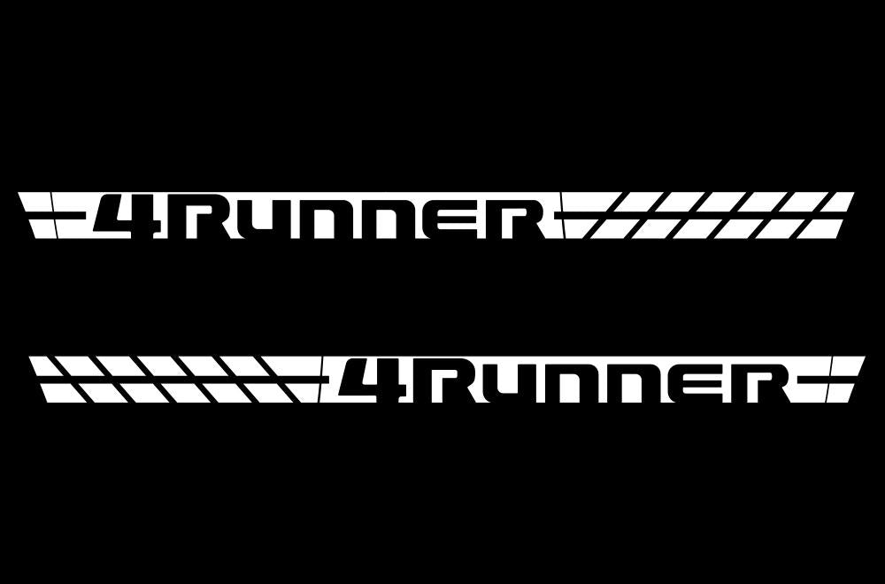 Toyota 4Runner Vinyl Stripes Kit - 4RUNNER (2010-2017) - RacerX Customs