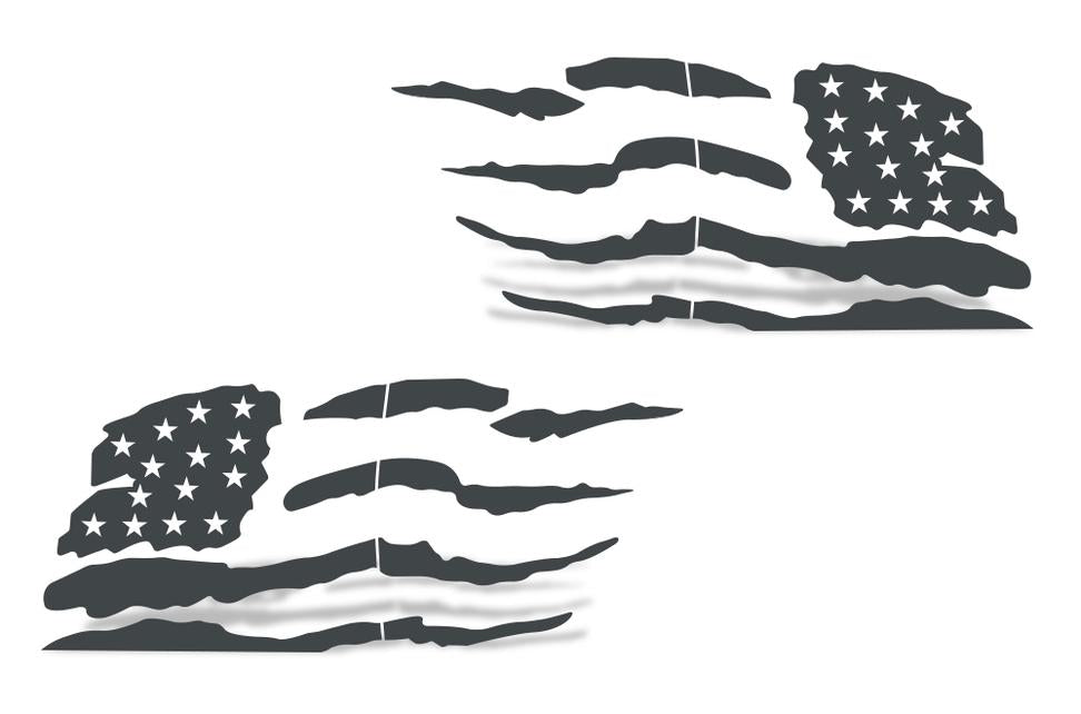 Toyota 4Runner Wrap Kit - Vinyl - American Flag (2010-2017) - RacerX Customs