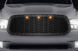 Dodge Ram Steel Grille ('13-'18) BRICK pattern with Raptor-Style Lights