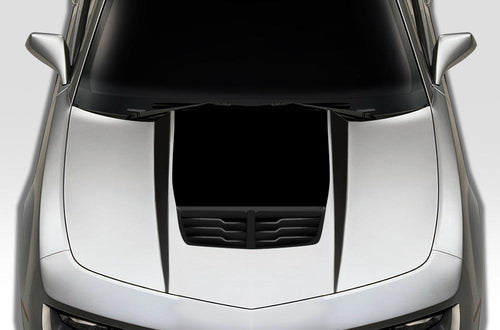 Chevy Camaro Vinyl Hood Stripes Kit (2010-2015) Spear-Stripes - RacerX Customs