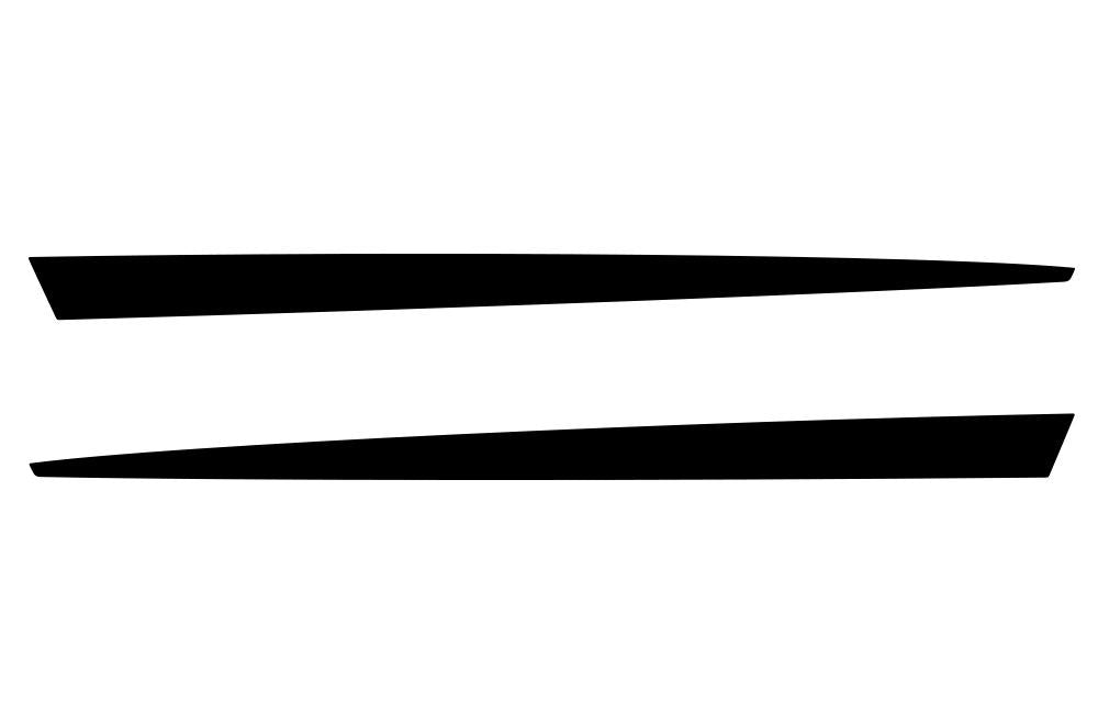 Chevy Camaro Vinyl Hood Stripes Kit (2010-2015) Spear-Stripes - RacerX Customs