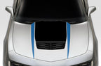 Chevy Camaro Vinyl Hood Stripes Kit (2010-2015) Spear-Stripes - RacerX Customs
