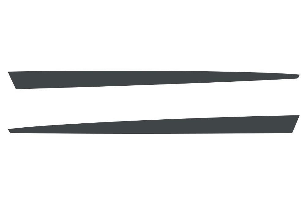 Chevy Camaro Vinyl Hood Stripes Kit (2010-2015) Spear-Stripes - RacerX Customs