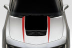 Chevy Camaro Vinyl Hood Stripes Kit (2010-2015) Spear-Stripes - RacerX Customs