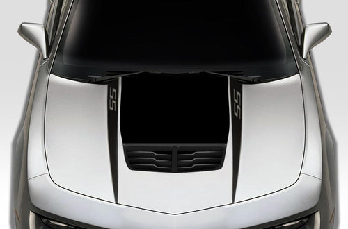 Chevy Camaro Vinyl Hood Stripes Kit (2010-2015) SS-Stripes - RacerX Customs