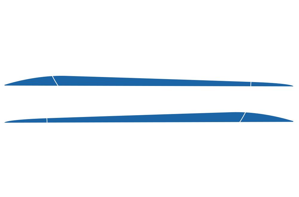 Chevy Camaro Rocker Panel Stripes Kit (2010-2015) - RacerX Customs