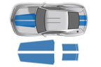 Chevy Camaro Vinyl Stripes Wrap Kit (2010-2015) Racing Stripes - RacerX Customs