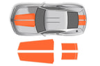 Chevy Camaro Vinyl Stripes Wrap Kit (2010-2015) Racing Stripes - RacerX Customs