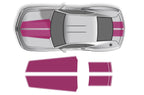 Chevy Camaro Vinyl Stripes Wrap Kit (2010-2015) Racing Stripes - RacerX Customs