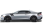 Chevy Camaro Vinyl Stripes Wrap Kit (2010-2015) Side Hash Stripes - RacerX Customs