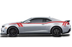Chevy Camaro Vinyl Stripes Wrap Kit (2010-2015) Side Hash Stripes - RacerX Customs