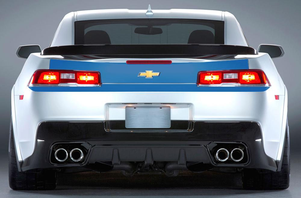 Chevy Camaro Trunk Vinyl Wrap Kit (2010-2015) - RacerX Customs