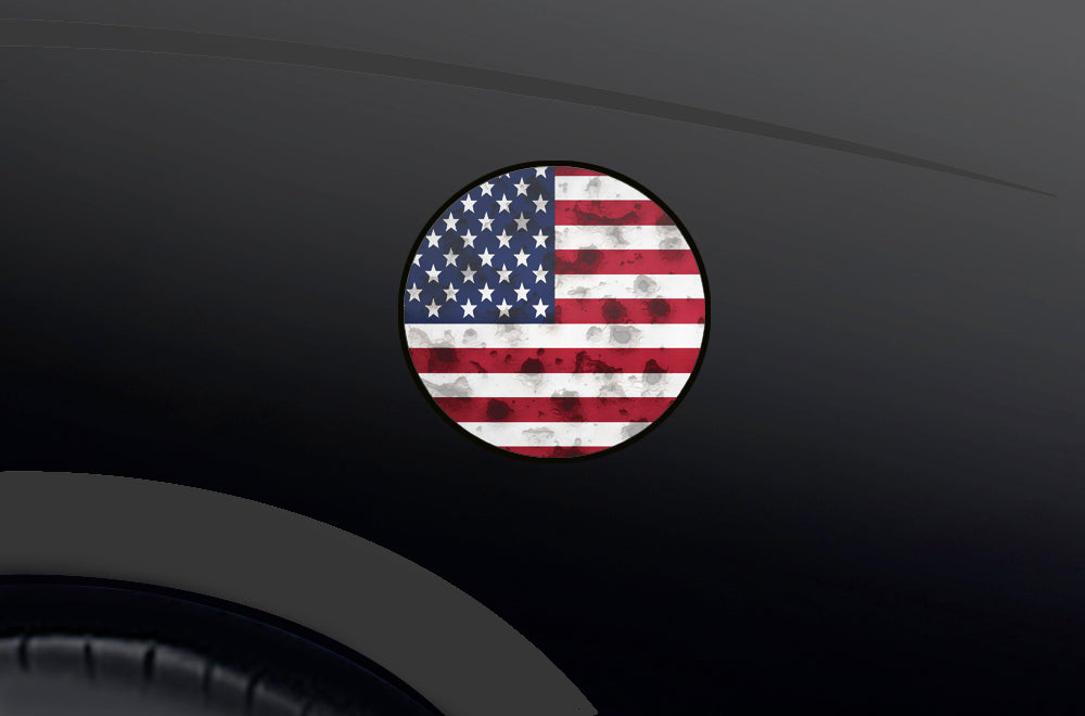 Chevy Camaro Fuel Door Decal ('10-'15) - RacerX Customs | Auto Graphics, Truck Grilles and Accessories