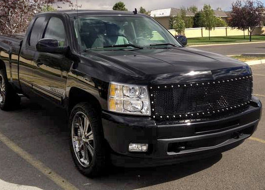 Chevy Silverado 1500 Custom Grille (2014-2015) RC1 - RacerX Customs