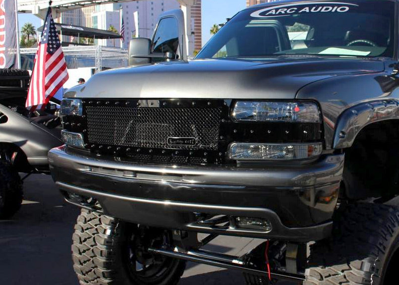 Chevy Silverado 1500 Custom Grille (1999-2002) RC1 - RacerX Customs