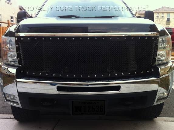 Chevy Silverado 2500/3500 Grille (2007-2010) RC1 - RacerX Customs