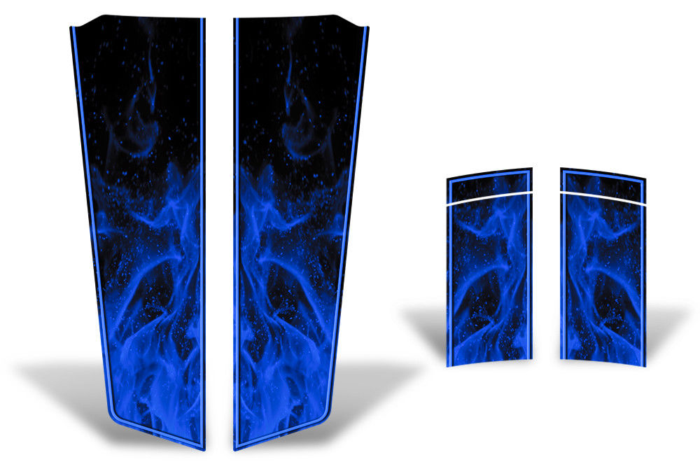 Chevy Camaro Hood & Trunk Stripes (2010-2015) FIRE STRIPES - RacerX Customs