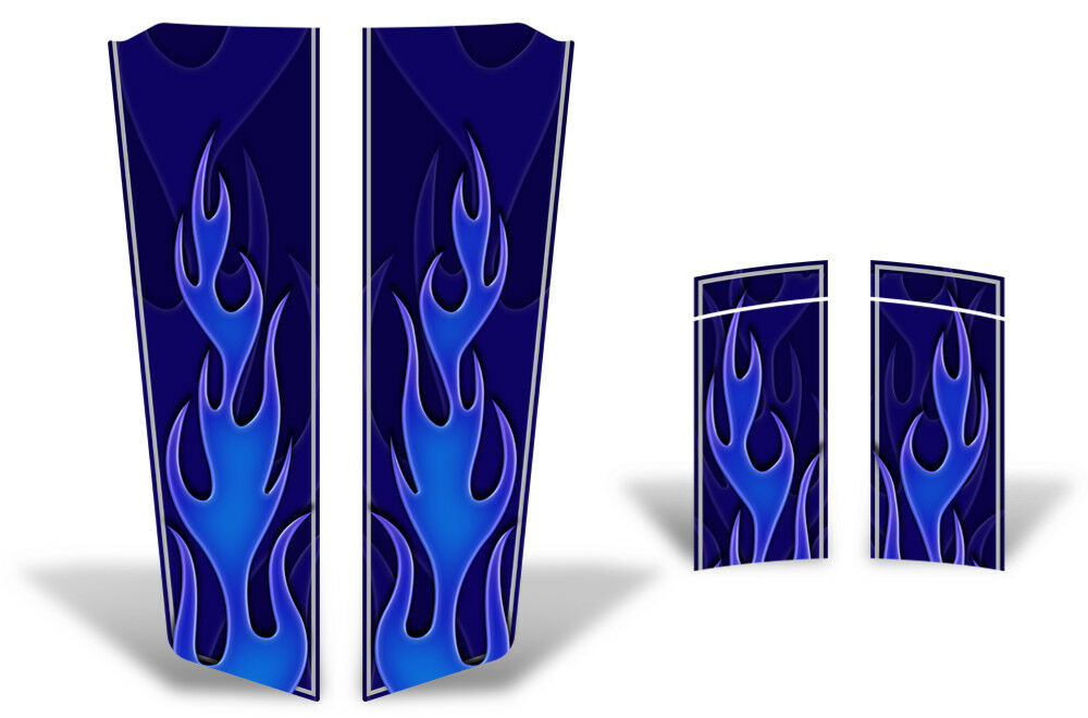 Chevy Camaro Graphics (2010-2015) Stripes with Flames - RacerX Customs