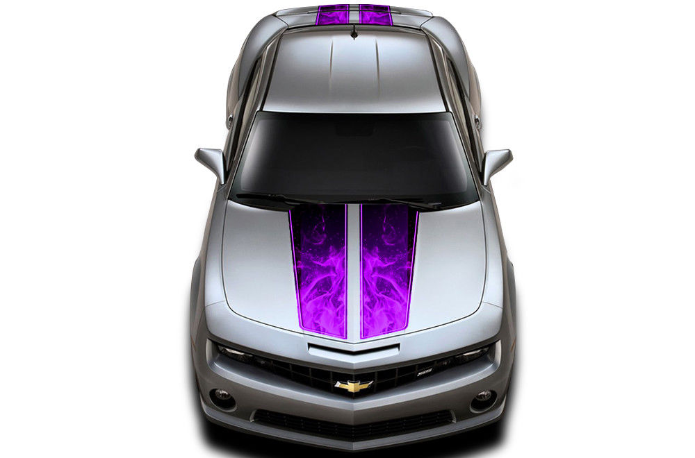 Chevy Camaro Hood & Trunk Stripes (2010-2015) FIRE STRIPES - RacerX Customs