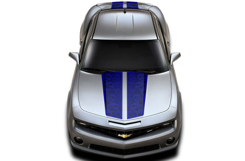Chevy Camaro Racing Stripes (2010-2015) SKULLS - RacerX Customs