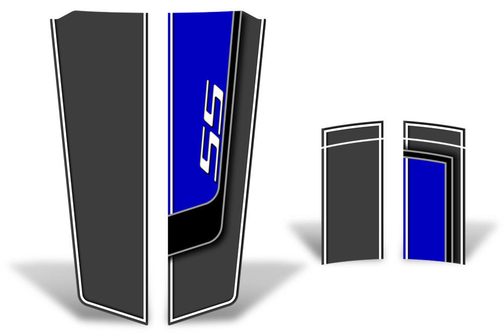 Chevy Camaro SS Racing Stripes (2010-2015) SS - RacerX Customs