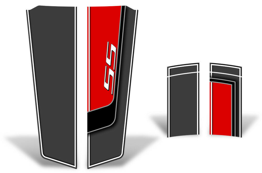 Chevy Camaro SS Racing Stripes (2010-2015) SS - RacerX Customs