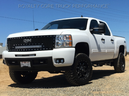 GMC Denali 2500/2300 Grille with LED Bar (2003-2006) RC1X - RacerX Customs