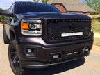 Chevy Silverado 2500/3500 Grille with LED Bar (2015-2019) RC1X - RacerX Customs