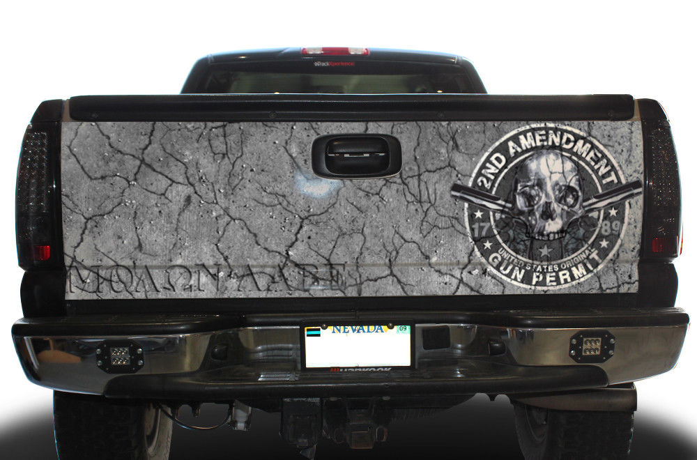 Chevy Silverado Tailgate Wrap (1999-2007) 2ND AMENDMENT - RacerX Customs
