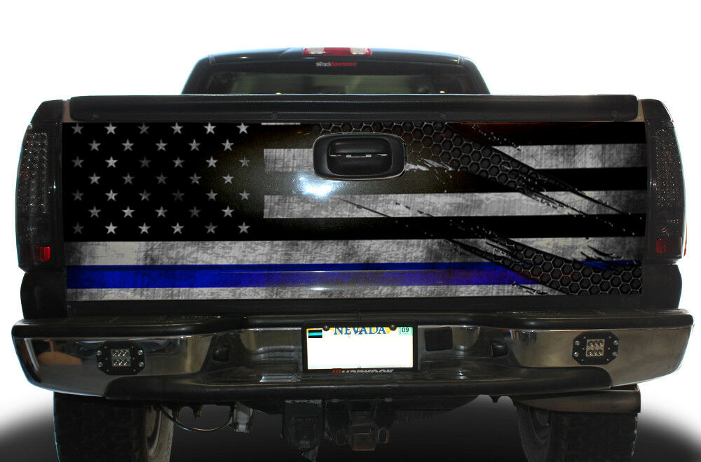 Chevy Silverado Tailgate Wrap/Graphics (1999-2007) TBL RIPPED - RacerX Customs