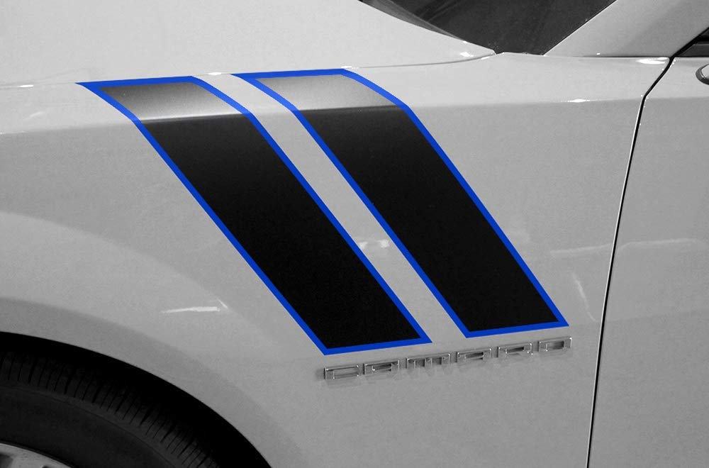 Chevy Camaro Vinyl Hash Mark Stripes ('10-'15)