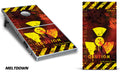 Custom Cornhole Wrap - Thick Decal Graphics - Meltdown - RacerX Customs