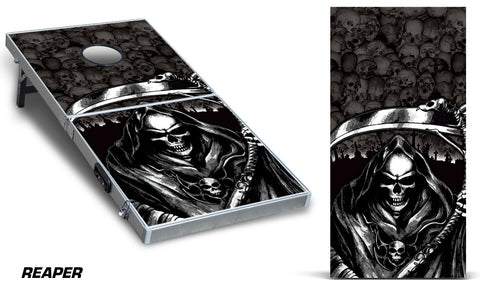 Cornhole Graphics - Thick Decal Graphics - Grim Reaper - RacerX Customs