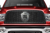 Dodge Ram Steel Grille ('09-'12) Bricks + Badge