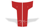 Dodge Challenger Vinyl Hood Stripes ('08-'14) RT Stripes - Red - RacerX Customs
